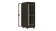 Шкаф серверный Hyperline (TTBR-3268-DD-RAL9004) напольный 32U 600x800мм пер.дв.перфор. задн.дв.перфор. 2 бок.пан. 1000кг черный 710мм 1610мм от магазина РЭССИ