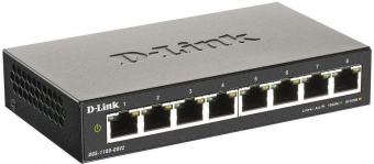 Коммутатор D-Link DGS-1100-08V2/A1A 8G управляемый от магазина РЭССИ