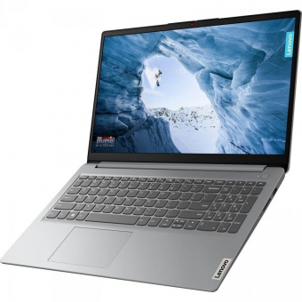 Ноутбук Lenovo IdeaPad 1 15IGL7 Celeron N4020 8Gb SSD256Gb Intel UHD Graphics 600 15.6" TN FHD (1920x1080) noOS grey WiFi BT Cam (82V700BPUE) от магазина РЭССИ