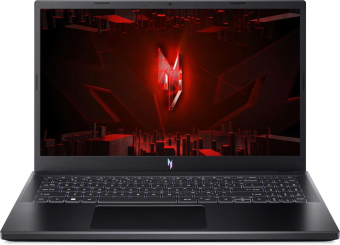 Ноутбук Acer Nitro V 15 ANV15-51-735K Core i7 13620H 16Gb SSD512Gb NVIDIA GeForce RTX4050 6Gb 15.6" IPS FHD (1920x1080) noOS black WiFi BT Cam (NH.QNBER.002) от магазина РЭССИ