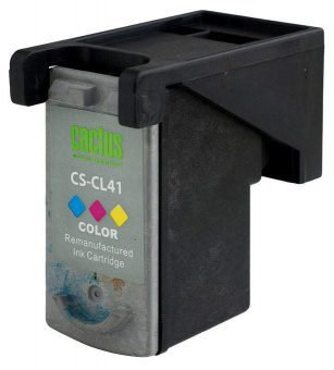 Картридж струйный Cactus CS-CL41 CS-CL41 CL-41 голубой/пурпурный/желтый (18мл) для Canon Pixma MP150/MP160/MP170/MP180/MP210/MP220/MP450/MP460/MP470/iP1200/iP1300/iP1600/iP1700/iP1800/iP190 от магазина РЭССИ