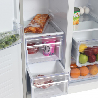 Холодильник Hyundai CS4505F черная сталь (двухкамерный) от магазина РЭССИ