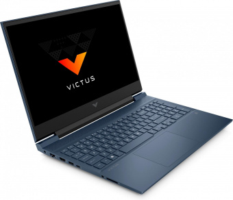 Ноутбук HP Victus 16-e0087ur Ryzen 5 5600H 16Gb SSD512Gb AMD Radeon RX5500M 4Gb 16.1" IPS FHD (1920x1080) Windows 11 Home blue WiFi BT Cam (4M085EA) от магазина РЭССИ