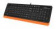 Клавиатура A4Tech Fstyler FK10 черный/оранжевый USB от магазина РЭССИ