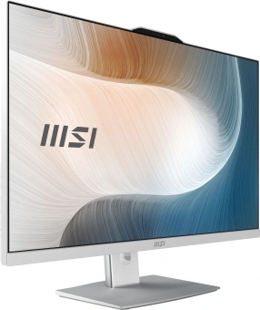Моноблок MSI Modern AM272P 12M-256XRU 27" Full HD i7 1260P (2.1) 16Gb SSD512Gb Iris Xe noOS GbitEth WiFi BT 120W клавиатура мышь Cam белый 1920x1080 от магазина РЭССИ