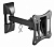 Кронштейн для телевизора Ultramounts UM891 черный 13"-27" макс.15кг настенный поворотно-выдвижной и наклонный от магазина РЭССИ