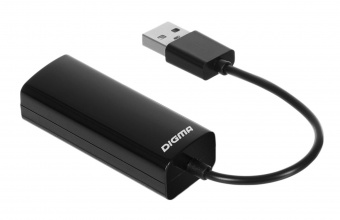 Сетевой адаптер Ethernet Digma D-USB2-LAN100 USB 2.0 (упак.:1шт) от магазина РЭССИ