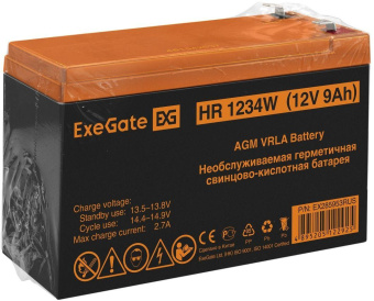 Батарея для ИБП Exegate EX285953 12В 9Ач от магазина РЭССИ
