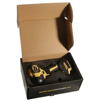 Аккумуляторный ударный гайковерт Hanskonner 1BatterySystem HCD20600BL от магазина РЭССИ