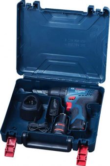Дрель-шуруповерт Bosch GSR 120-LI аккум. патрон:быстрозажимной (кейс в комплекте) (06019G8020) от магазина РЭССИ