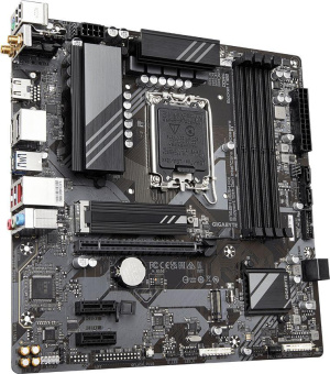 Материнская плата Gigabyte B760M DS3H AX Soc-1700 Intel B760 4xDDR5 mATX AC`97 8ch(7.1) 2.5Gg RAID+HDMI+DP от магазина РЭССИ
