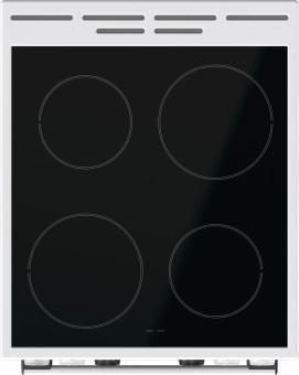 Плита Электрическая Gorenje GEC5C61WG белый стеклокерамика (без крышки) от магазина РЭССИ