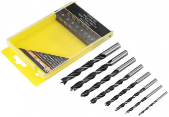 Набор сверл Deko DH08-1 (065-0531) по дереву (8пред.) для дрелей от магазина РЭССИ