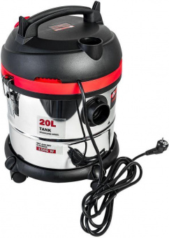 Строительный пылесос P.I.T. PVC20-C МАСТЕР 1500Вт (уборка: сухая/влажная) серебристый от магазина РЭССИ