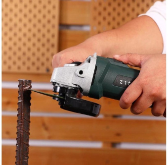 Углошлифовальная машина Zitrek ZKAG1000-125E 1000Вт 12000об/мин рез.шпин.:M14 d=125мм (085-1033) от магазина РЭССИ