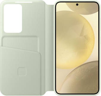 Чехол (флип-кейс) Samsung для Samsung Galaxy S24+ Smart View Wallet Case S24+ светло-зеленый (EF-ZS926CGEGRU) от магазина РЭССИ
