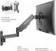 Картинка Кронштейн для телевизора Onkron G150 черный 13"-34" макс.8кг настенный поворот и наклон верт.перемещ. от магазина РЭССИ Кронштейн для телевизора Onkron G150 черный 13"-34" макс.8кг настенный поворот и наклон верт.перемещ. от магазина РЭССИ