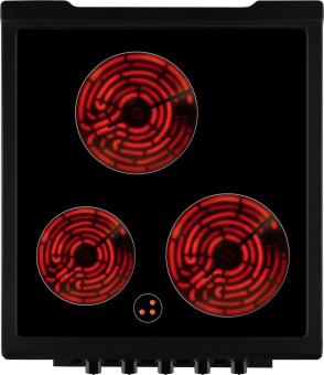 Плита Электрическая Weissgauff WES E2V05 B черный стеклокерамика (без крышки) от магазина РЭССИ