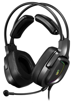 Наушники с микрофоном A4Tech Bloody G575P черный 2м мониторные оголовье (G575P 4PIN+USB/BLACK) от магазина РЭССИ