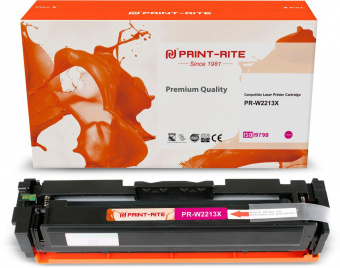 Картридж лазерный Print-Rite TFHBAZMPU1J PR-W2213X W2213X пурпурный (2450стр.) для HP M255/MFP M282/M283 от магазина РЭССИ