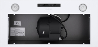 Вытяжка встраиваемая Maunfeld Crosby Light 50 белый управление: ползунковое (1 мотор) от магазина РЭССИ