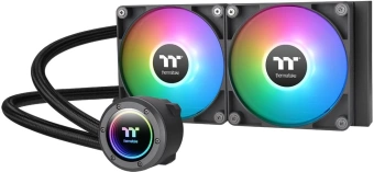 Система водяного охлаждения Thermaltake TH240 V2 ARGB ARGB Soc-AM5/AM4/1151/1200/1700 черный 4-pin 25.8dB Al+Cu Ret от магазина РЭССИ