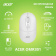 Мышь Acer OMR301 белый оптическая 1600dpi беспров. BT/Radio USB 4but (ZL.MCECC.01U) от магазина РЭССИ