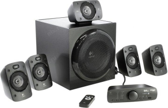 Колонки Logitech Z906 5.1 черный 500Вт от магазина РЭССИ