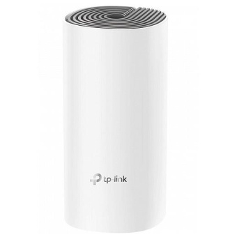 Бесшовный Mesh роутер TP-Link Deco E4 (DECO E4(1-PACK)) AC1200 10/100BASE-TX белый от магазина РЭССИ