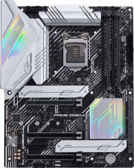 Материнская плата Asus PRIME Z590-A Soc-1200 Intel Z590 4xDDR4 ATX AC`97 8ch(7.1) 2.5Gg RAID+HDMI+DP от магазина РЭССИ
