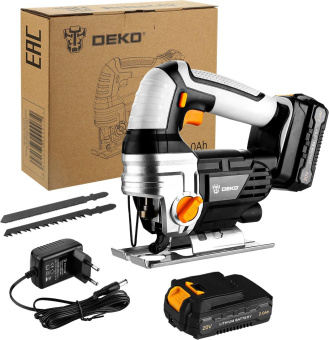 Лобзик Deko DKJS20 +2пил. 40Вт 2400ходов/мин от аккумулятора от магазина РЭССИ