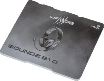 Наушники с микрофоном Hama uRage SoundZ 310 черный/серый 2.5м накладные USB оголовье (00186023) от магазина РЭССИ