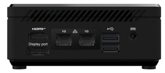 Неттоп MSI Cubi N ADL-018RU slim N-series N200 (1) 4Gb SSD128Gb UHDG Windows 11 Professional 2xGbitEth WiFi BT 65W черный (9S6-B0A911-211) от магазина РЭССИ