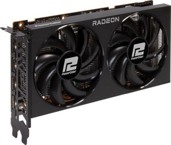 Видеокарта PowerColor PCI-E 4.0 AXRX 6600 8GBD6-3DH AMD Radeon RX 6600 8Gb 128bit GDDR6 2044/14000 HDMIx1 DPx3 HDCP Ret от магазина РЭССИ