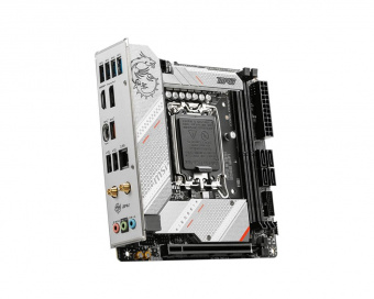 Материнская плата MSI MPG B760I EDGE WIFI Soc-1700 Intel B760 2xDDR5 mini-ITX AC`97 8ch(7.1) GbLAN+HDMI+DP от магазина РЭССИ