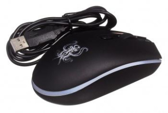 Мышь Оклик 706G OCTA черный оптическая (1600dpi) USB (4but) от магазина РЭССИ