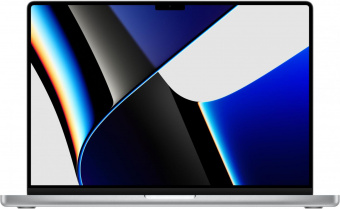 Ноутбук Apple MacBook Pro A2485 M1 Pro 10 core 16Gb SSD1Tb/16 core GPU 16.2" (3456x2234)/ENGKBD Mac OS silver WiFi BT Cam (MK1F3B/A) от магазина РЭССИ