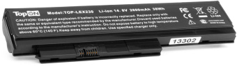 Батарея для ноутбука TopON TOP-LEX230 14.8V 2600mAh литиево-ионная (103339) от магазина РЭССИ