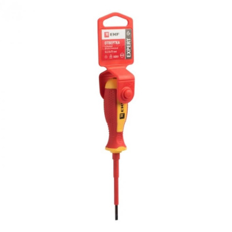 Отвертка EKF Expert SL3x75 мм 1000В sl-3-75-exp-in от магазина РЭССИ