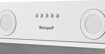 Вытяжка встраиваемая Weissgauff Box 452 White белый управление: кнопочное (1 мотор) от магазина РЭССИ
