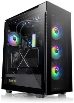 Корпус Thermaltake Divider 500 TG черный без БП ATX 3x120mm 3x140mm 2xUSB3.0 audio bott PSU от магазина РЭССИ