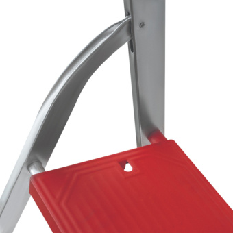 Профессиональная стремянка Новая Высота NV3118 1x7 ступеней 130 мм органайзер Max нагр. 225 кг 2К башмаки 3118107 от магазина РЭССИ