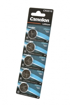 Элемент питания Camelion CR2016-BP5 CR2016 BL5 от магазина РЭССИ