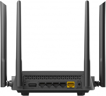 Роутер беспроводной D-Link DIR-825/RU/R5 AC1200 10/100/1000BASE-T черный от магазина РЭССИ