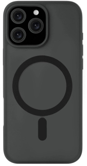 Чехол (клип-кейс) uBear для Apple iPhone 16 Pro Max Cloud with MagSafe черный (CS434BL69PMT-I24M) от магазина РЭССИ