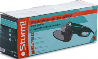 Углошлифовальная машина Sturm! AG9023R 2100Вт 6000об/мин рез.шпин.:M22.2 d=230мм от магазина РЭССИ