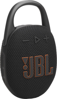 Колонка порт. JBL Clip 5 черный 7W Mono BT 1400mAh от магазина РЭССИ