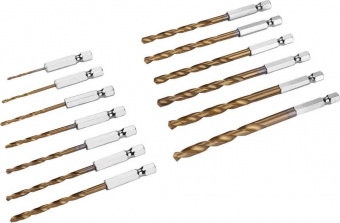 Набор сверл Deko DH13 (065-0538) по металлу (13пред.) для дрелей от магазина РЭССИ