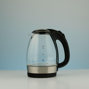 Чайник электрический Scarlett SC-EK27G91 1.7л. черный (корпус: стекло) от магазина РЭССИ