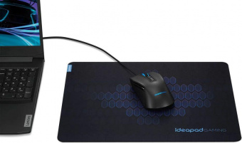 Коврик для мыши Lenovo IdeaPad Gaming Средний черный/синий 360x275x2мм от магазина РЭССИ
